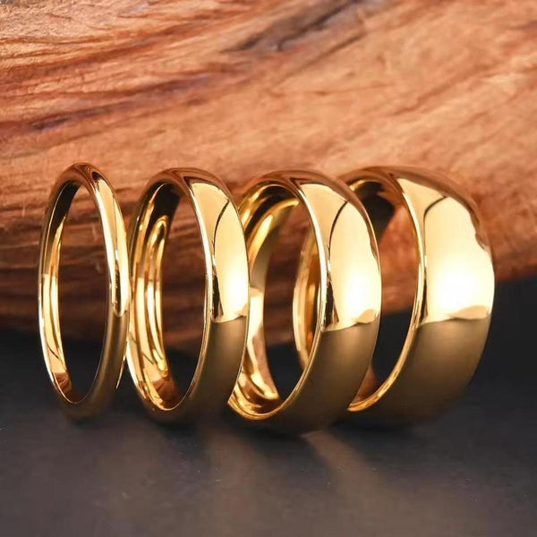 Ian Polished Band Ring | Gold-Tone — image 2