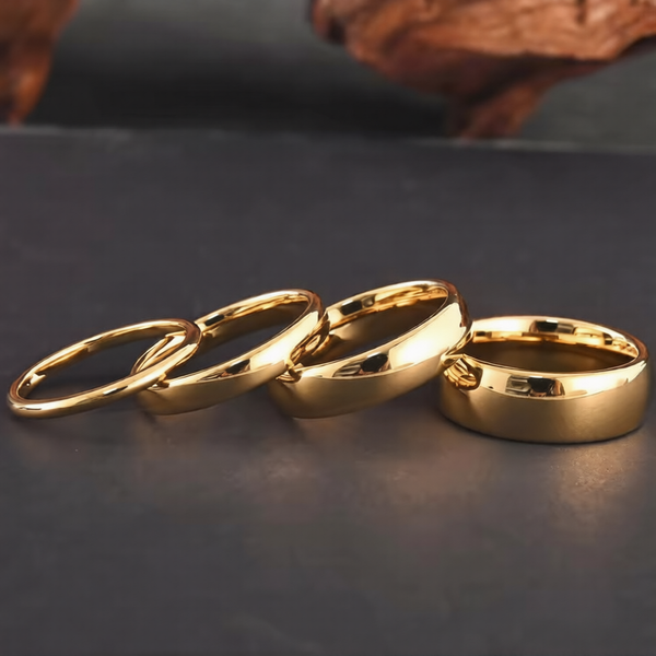 Ian Polished Band Ring | Gold-Tone — image 7