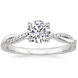 Alberta Solitaire Ring — Silver-Tone — image 4