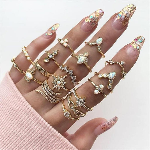 Imogen 8-12-Piece Ring Set | 19 City Styles - image 12
