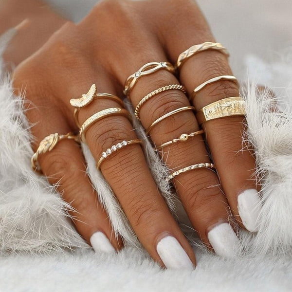 Imogen 8-12-Piece Ring Set | 19 City Styles - image 1