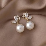 Evangeline Daisy and Gold-Tone Sparkle Earrings
