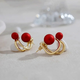 Margot French-Style Earrings | Silver-Tone — image 3