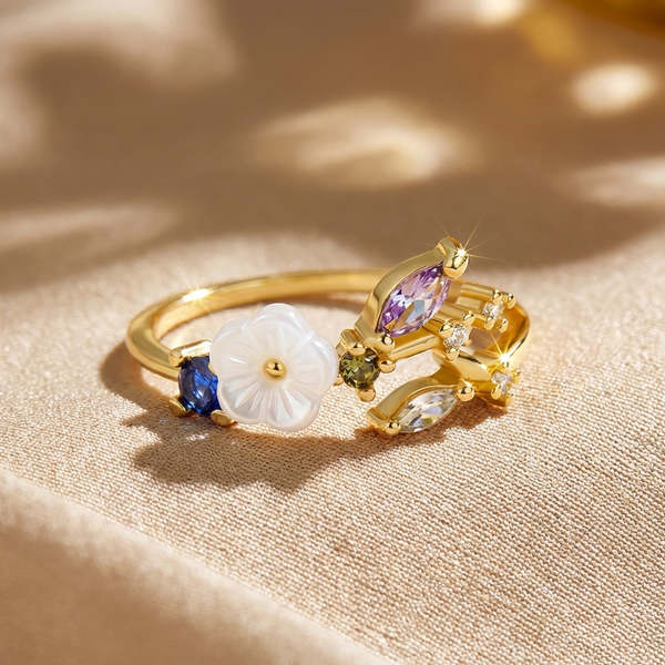 Georgia Adjustable Accent Ring - image 6