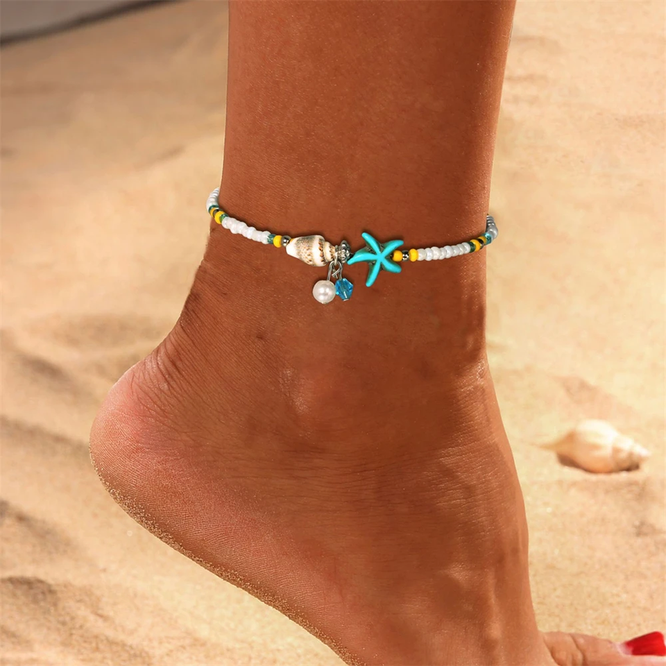 Lydia Ocean Anklet - image 1