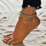 Felicity Turquoise-Color Anklet - image 1
