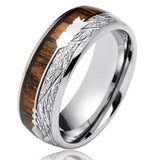 Gerard Wood-Look Inlay Band Ring - image 1