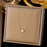 Adelaide Sparkle Necklace | Gold-Tone