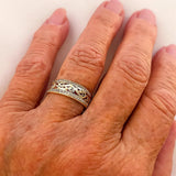 Charlotte Open Sparkle Ring | Gold-Tone — image 2