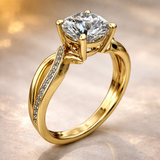 Edith Ring | Gold-Tone