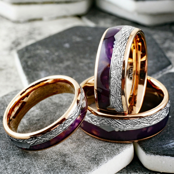Philip Inlay Ring | Rose-Gold-Tone — image 7
