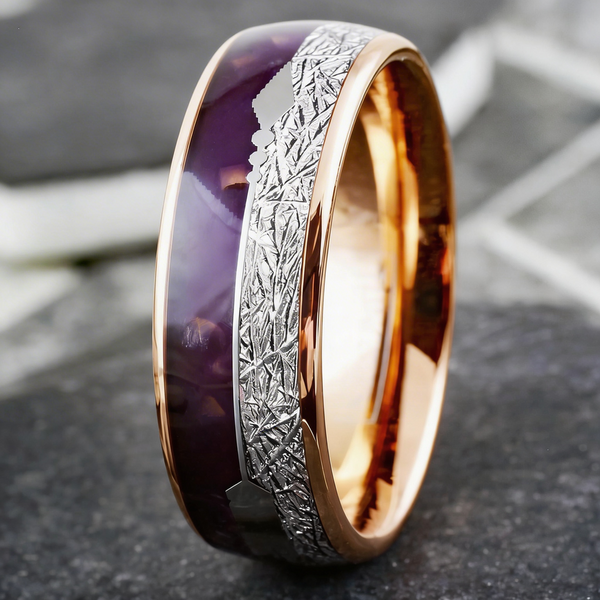 Philip Inlay Ring | Rose-Gold-Tone — image 9