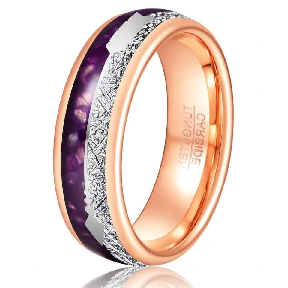Philip Inlay Ring | Rose-Gold-Tone