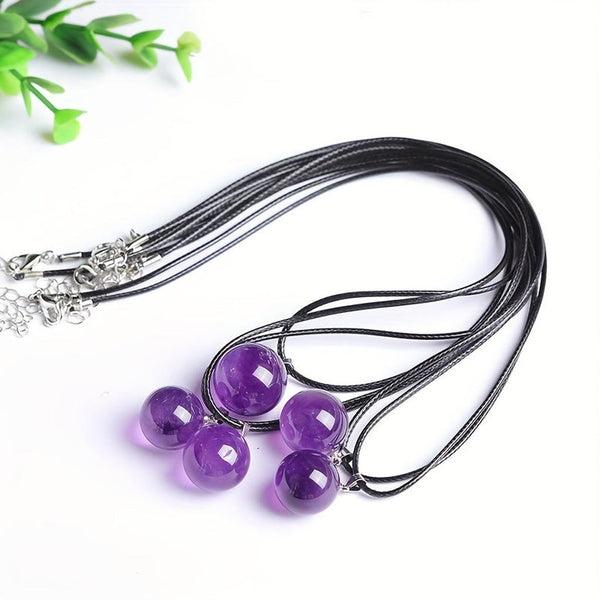 Jemima Purple Necklace - image 2