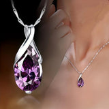 Kathleen Purple Necklace - image 3