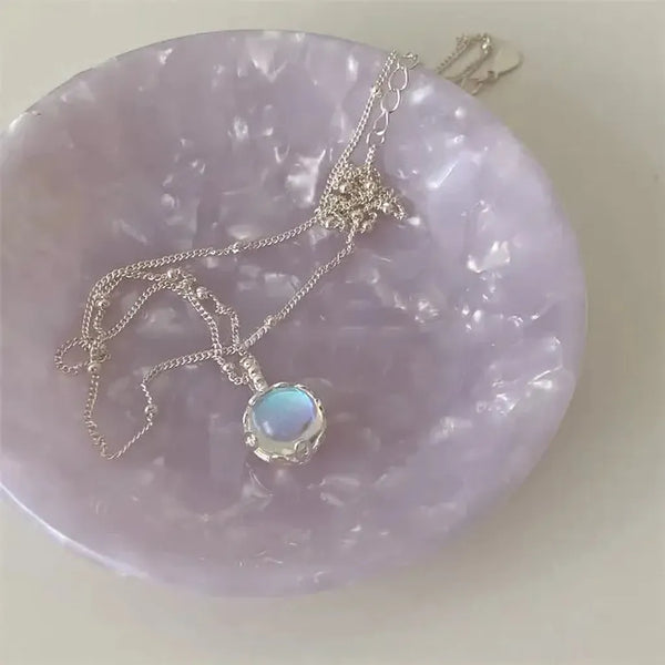 Annalise Moonstone-Effect Necklace - image 3
