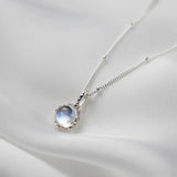 Annalise Moonstone-Effect Necklace - image 1