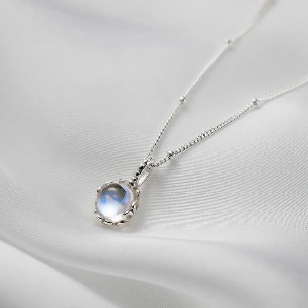 Annalise Moonstone-Effect Necklace - image 1