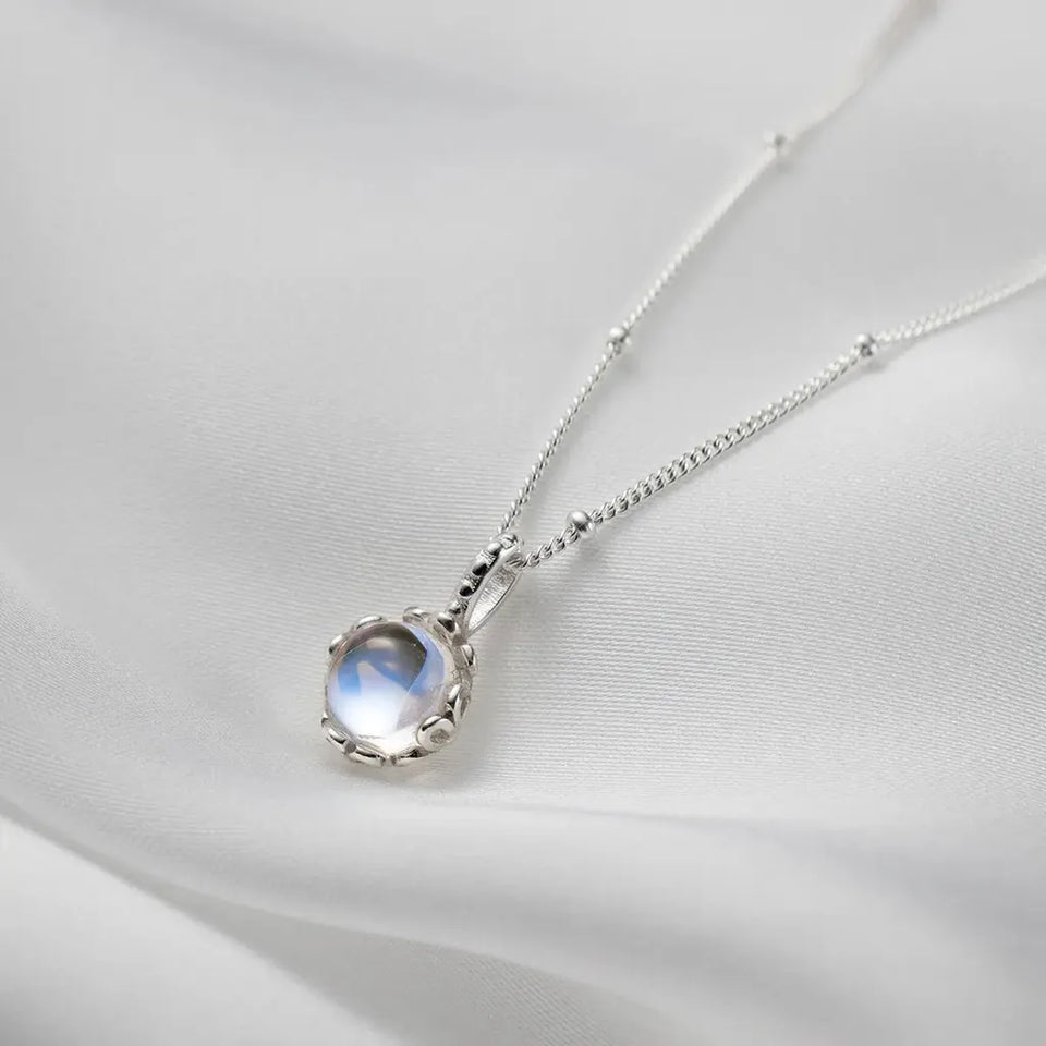 Annalise Moonstone-Effect Necklace - image 1
