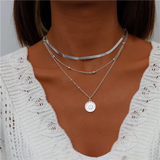 Nell Necklace | Silver-Tone