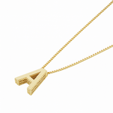 Sibyl Initial Necklace | Gold-Tone — image 3