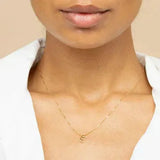 Sibyl Initial Necklace | Gold-Tone — image 6