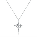 Samantha Cross and Crown Sparkle Necklace - image 5