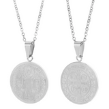 Althea O-Shaped Circle Pendant Necklace - image 3