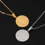 Althea O-Shaped Circle Pendant Necklace - image 1