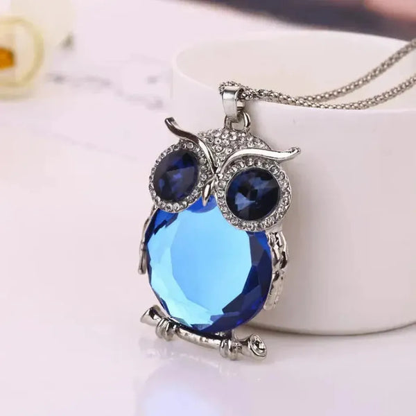 Una Moonstone-Effect Butterfly Necklace - image 1