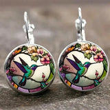 Wilhelmina Swallow Glass-Dome Pendant Necklace - image 3