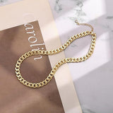 Judith Bold Gold-Tone Curb Chain Necklace — image 2