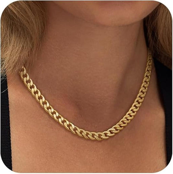 Judith Bold Gold-Tone Curb Chain Necklace — image 3