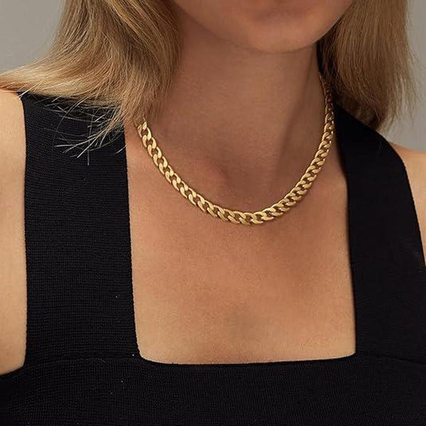 Judith Bold Gold-Tone Curb Chain Necklace — image 4