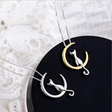 Phoebe Moon and Cat Drop Necklace - image 2