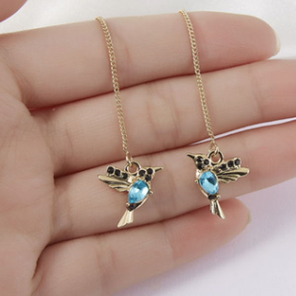 Cornelia Chameleon Necklace and Earring Set - image 3
