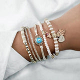 Cornelia Hamsa Bracelet Set - image 1