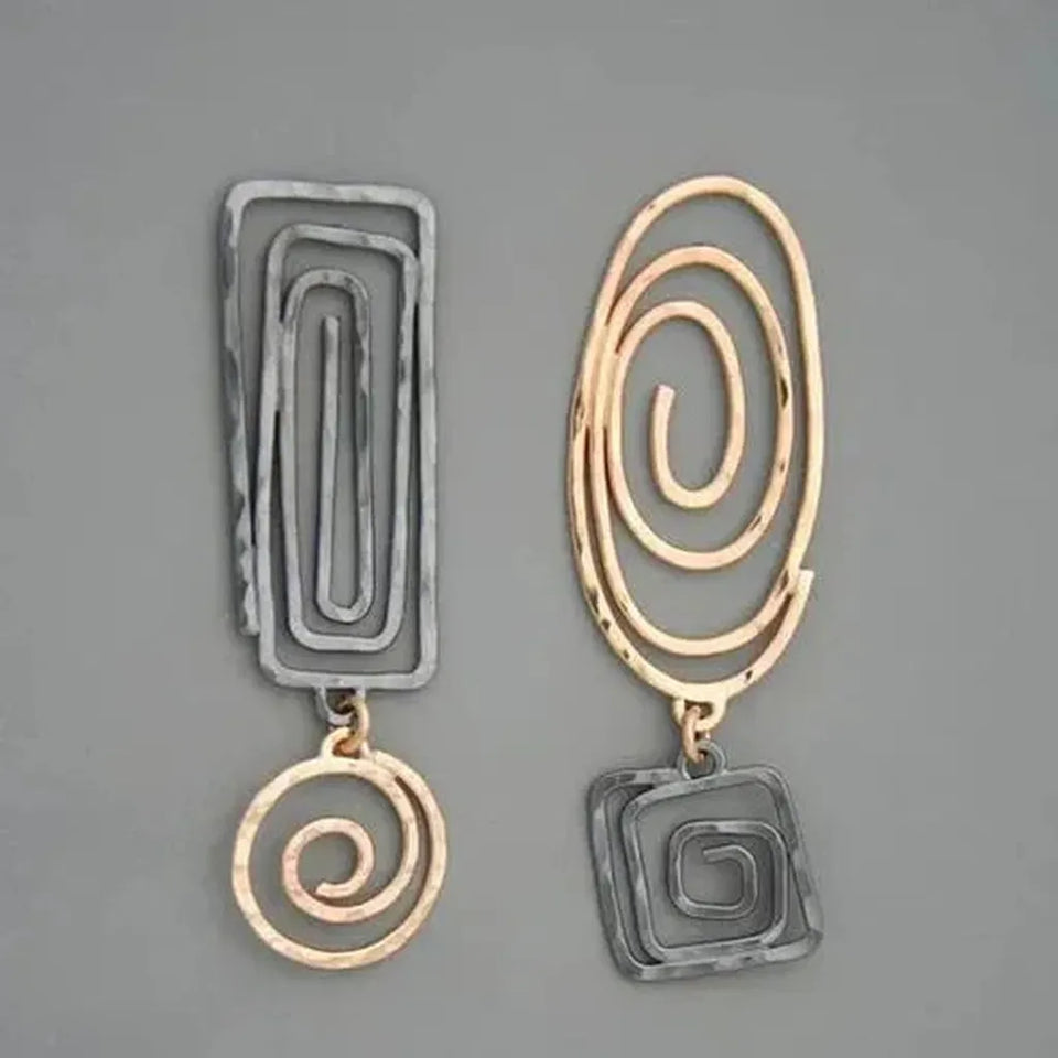 Frances Drop Earrings | Two-Tone