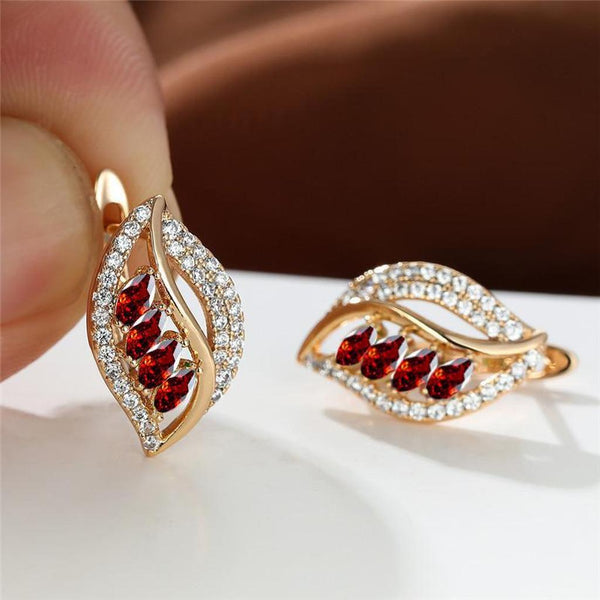Lenora Earrings | Gold-Tone — image 2