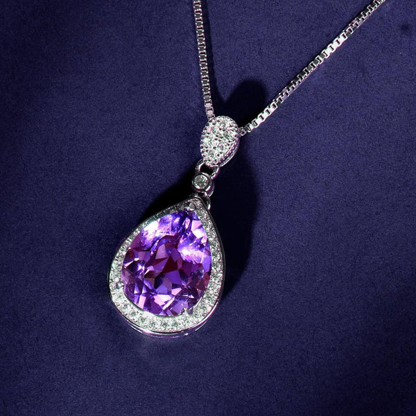 Jeanette Purple Necklace - image 4