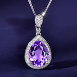 Jeanette Purple Necklace - image 1