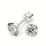 Oliver Solitaire Stud Earrings - image 1