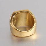 Nathan Initial Ring | Gold-Tone — image 29
