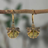 Eugenia Antique-Style Circle Earrings | Silver-Tone — image 3