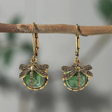 Eugenia Antique-Style Circle Earrings | Silver-Tone — image 4