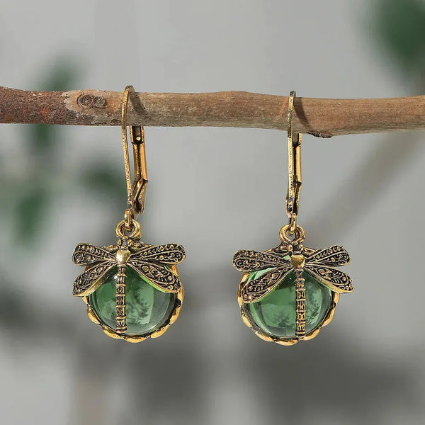 Eugenia Antique-Style Circle Earrings | Silver-Tone — image 4