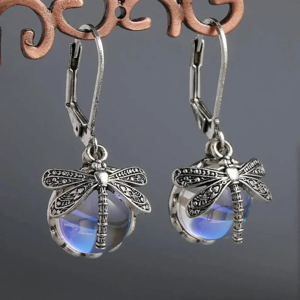 Eugenia Antique-Style Circle Earrings | Silver-Tone