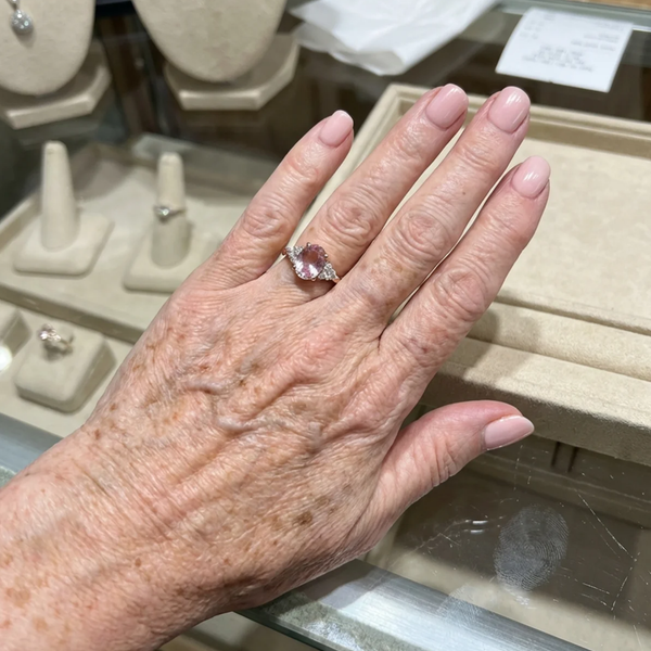 Claudia Blossom Ring | Rose-Gold-Tone — image 2