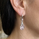 Livia Twist Earrings | Silver-Tone — image 2
