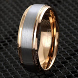 Tobias Band Ring | Silver-Tone and Rose-Gold-Tone — image 2